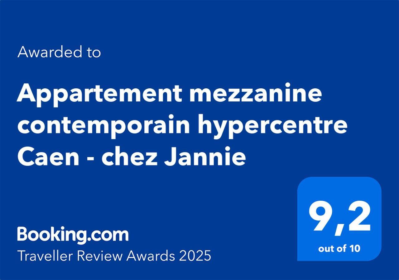 Appartement Mezzanine Contemporain Hypercentre Caen - Chez Jannie Экстерьер фото